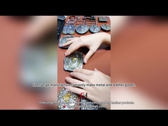 Lucha contra la erosión plateada de metal del grueso 4m m de las hebillas del cinturón de la aleación del cinc